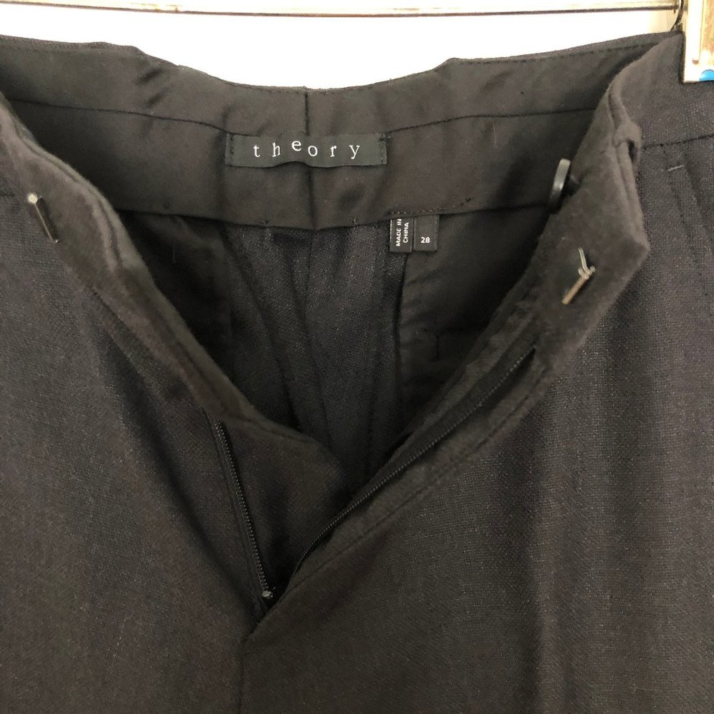 Mens 100% Wool Theory pants